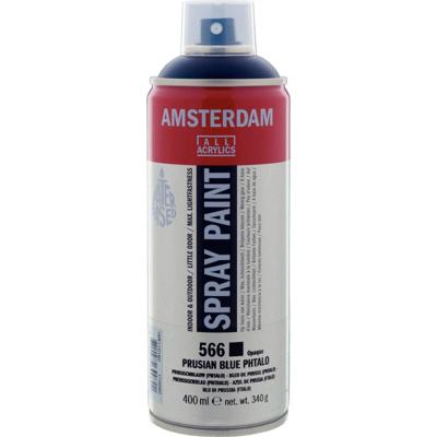 Amsterdam All Acrylics Amsterdam • spray paint pruisischblauw (phtalo) 566 400ml