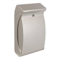 Burg-Wächter kunststof brievenbus Swing - zilvergrijs - thumbnail