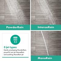 Hansgrohe Handdouche Pulsify Select S 3jet Activation EcoSmart 10.5 cm Mat Zwart - thumbnail