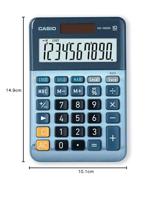 Casio MS-100EM Calculator Blauw - thumbnail
