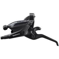 Shimano versteller (links) met remhendel 3 speed st-ef505 3 vingers zwart - thumbnail