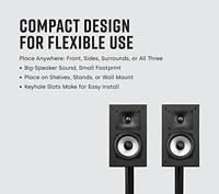 Polk: Monitor XT15 Boekenplank Speakers - 2 stuks - zwart - thumbnail