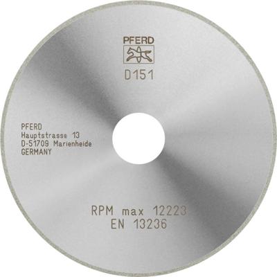 PFERD TOOLS 68412115 D1A1R 125-1,4-20 D 151 GAD Diamanten doorslijpschijf Diameter 125 mm Boordiameter 20 mm Duroplast, Glas, Hardmetaal, Schurende materialen, PFERD TOOLS 68412115 D1A1R 125-1,4-20 D 151 GAD Diamanten doorslijpschijf Diameter 125 mm Boordiameter 20 mm Duroplast, Glas, Hardmetaal, Schurende materialen,
