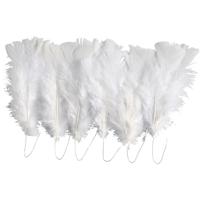 Creativ Company Veren, l: 11-17 cm, wit, 18 bol/ 1 doos - thumbnail