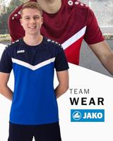 JAKO 6124 T-Shirt Iconic - Royal/Marine - 4XL - thumbnail