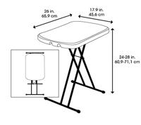 Picknicktafel Lifetime Wit Staal HDPE 66 x 71 x 46 cm - thumbnail