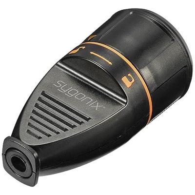 Sygonix SY-5597566 Koppeling met randaarde Kunststof Vergrendelbaar 250 V/AC Zwart, Oranje