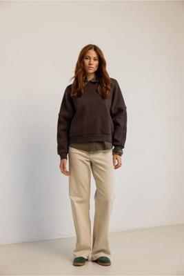 Pleuni studio sweater - espresso - 13408