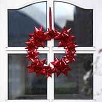 Creativ Company Metalen draadring, d 30 cm, dikte 3 mm, wit, 5 stuk/ 1 doos - thumbnail