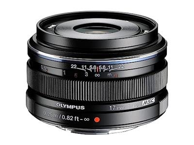 Olympus MFT 17mm F/1.8 zwart M.Zuiko Digital