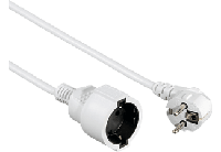Hama 00047865 Stroom Verlengkabel Wit 3 m H05VV-F 3G 1,5 mm² - thumbnail