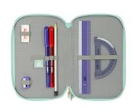 Schooletui met Accessoires Disney Blauw 12,5 x 19,5 x 5,5 cm 37 Onderdelen - thumbnail