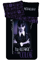 Wednesday Dekbedovertrek - Allergic - 140 x 200 cm (70 x 90 cm) - thumbnail