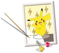CreArt Schilderen op nummer Pokémon Pikachu Pose - thumbnail
