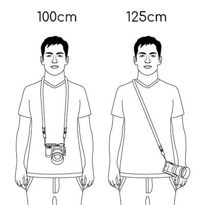 C-Rope Traveler camera strap Military Olive, 100cm Paracord