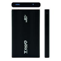 Externe Doos TooQ TQE-2524B 2.5" HD SATA III USB 3.0 Zwart 2,5" - thumbnail