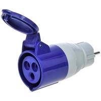 ProPlus Adapter koppeling van Schuko naar CEE - thumbnail