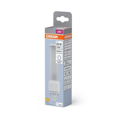 OSRAM HOMELIGHTING 4058075558601 LED Energielabel E (A - G) G24d-3 10 W = 26 W Neutraalwit (Ø x l) 34 mm x 171 mm 1 stuk(s)