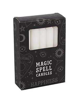 Magic Spell Kaarsen Geluk (Wit - 12 stuks) Magic Spell Kaarsen Geluk (Wit - 12 stuks)