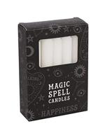 Magic Spell Kaarsen Geluk (Wit - 12 stuks) - thumbnail