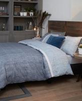 Rivièra Maison Riviera Maison Dekbedovertrek Amsterdam Loft Bluegrey 200x200/220 - thumbnail