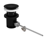 Hansgrohe afvoergarnituur pop-up voor wastafel- en bidetmengkranen, mat zwart - thumbnail