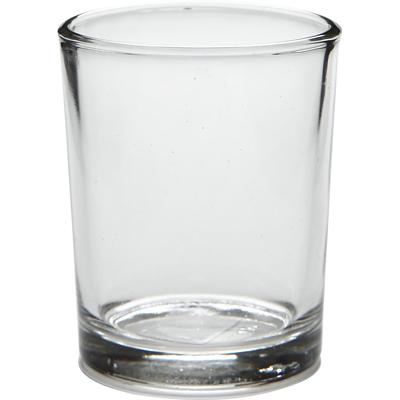 Creativ Company Waxinelicht, h: 6,5 cm, d 4,5-5,5 cm, 120 ml, 12 stuk/ 1 doos