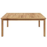 Salontafel Bruin 110 x 110 x 45 cm Massief teakhout - thumbnail