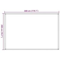 VidaXL Tenttapijt 200x300 cm donkergroen - thumbnail