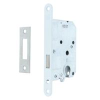 DX Kastslot tbv cilinderslot met witte voorplaat 20x174 mm. - thumbnail