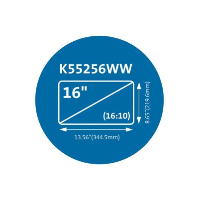 Kensington MagPro™ Privacy Filter Privacyfolie Laptop 40,6 cm (16) Beeldverhouding: 16:10 K55256WW Universal - thumbnail