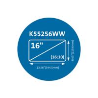 Kensington MagPro™ Privacy Filter Privacyfolie Laptop 40,6 cm (16) Beeldverhouding: 16:10 K55256WW Universal - thumbnail