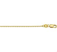TFT Collier Geelgoud Anker 1,3 mm x 50 cm - thumbnail