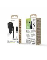 Auto oplader Muvit for Change 1 m Zwart - thumbnail