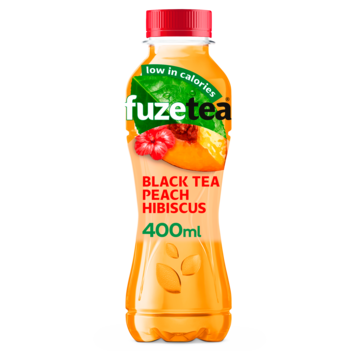 Frisdrank fuzetea peach hibiscus petfles 400ml
