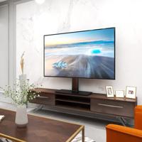 Techly ICA-LCD S304B flat panel bureau steun 119,4 cm (47 ) Vrijstaand Zwart - thumbnail