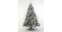 Kerstboom Flocked Allison Spruce 150 cm dia 100 cm kerstboom Holiday Tree - Holiday tree - thumbnail