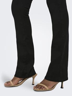 Only 15163338 Onlroyal High Sweet Flared Flare 600 Black 15163338