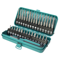 Wolfcraft 1386000 1386000 Bitset 31-delig Kruiskop Phillips, Binnen-vierkant (Robertson), Zesrond-TX BO, Inbus BO, Tri-Wing, Torque, Spanner - thumbnail