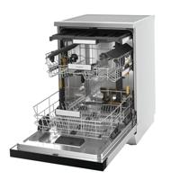 Whirlpool W7F HS51 X MaxiSpace Vrijstaande vaatwasser Grijs - thumbnail