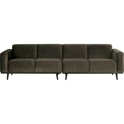 WOOOD Bank 'Statement' 4-zits, Velvet kleur Groen