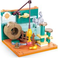 Sluban Girl's dream kamer van de grijze kat girl's dream (m38-b0919c) - thumbnail