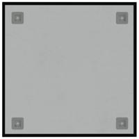 VidaXL Magneetbord wandgemonteerd 40x40 cm gehard glas zwart - thumbnail