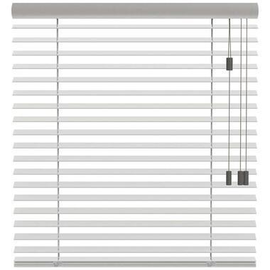 Fenstr houten jaloezie New York 65mm - lichtgrijs (20017) - Leen Bakker