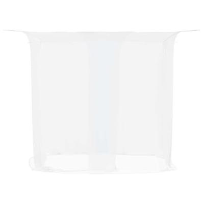 VidaXL Hangende klamboe 156 gaas 220x150x180 cm wit - thumbnail