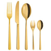Sambonet Bestekset Linear - Goud - 30 delig / 6 personen - thumbnail