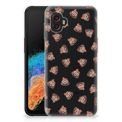 TPU bumper voor Samsung Galaxy Xcover 6 Pro Poep Emojis TPU bumper voor Samsung Galaxy Xcover 6 Pro Poep Emojis