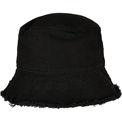 Flexfit FX5003OE Open Edge Bucket Hat - Black - One Size