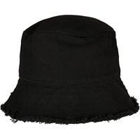 Flexfit FX5003OE Open Edge Bucket Hat - Black - One Size - thumbnail