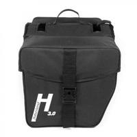Haberland dubbele tas "basic m 3.0" double bag basic m 3.0 black - thumbnail